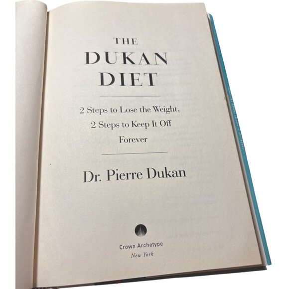 The Dukan Diet Book By Dr. Pierre Dukan New Hardcover Jacket - Picture 3 of 7